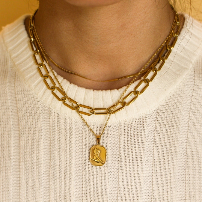 Bonnie Figure Pendant Necklace