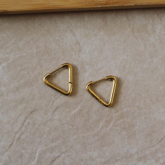 Parker Baby Triangle Earrings